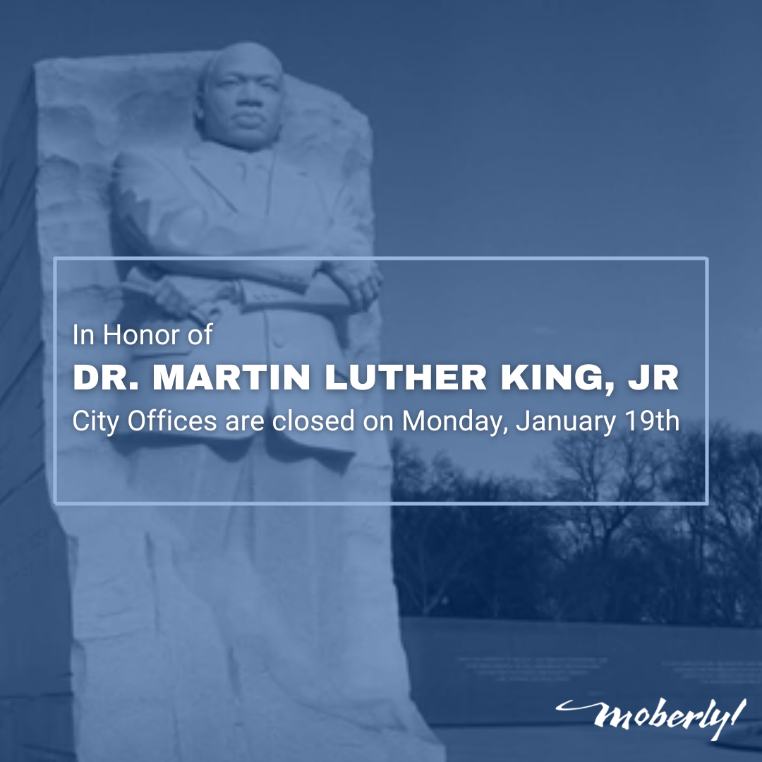 City Hall Closed for MLK